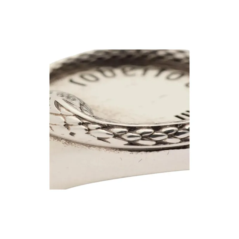 Roberto Cavalli Snake embossed Cufflinks-2