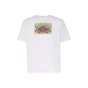 BALLY Logo Printed Crewneck T Shirt