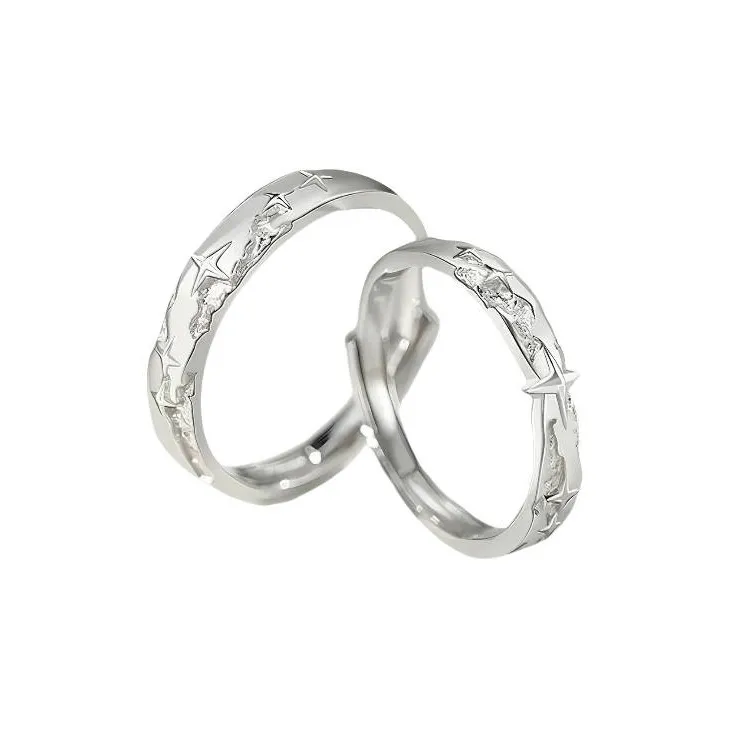 Ostantin 999 Fine Silver Rings Unisex-0
