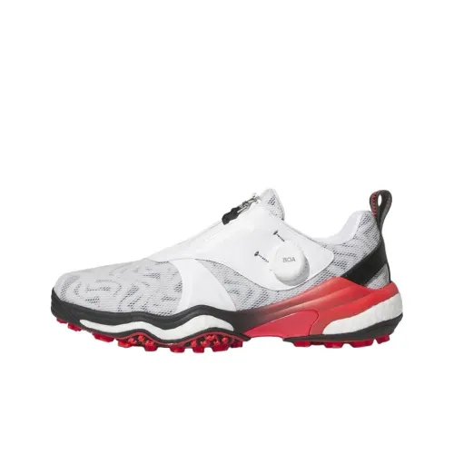 adidas 80s CODECHAOS 25 Slip Resistant And Breathable Low Top Golf Shoes Men's White Gray