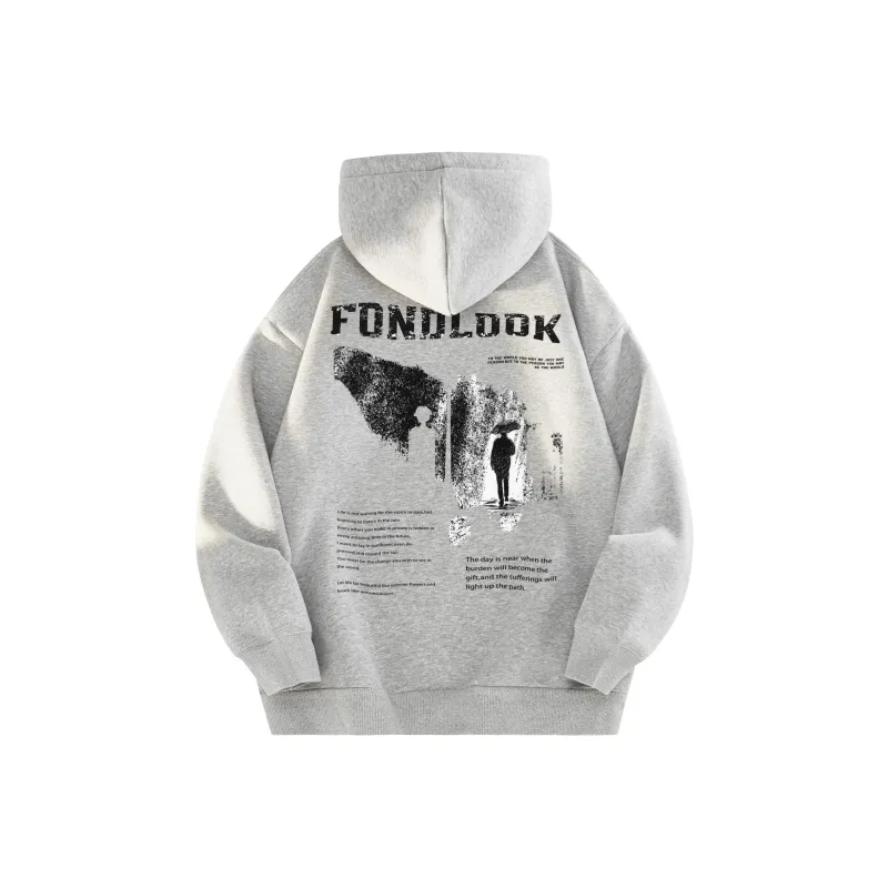 FONDLOOK Sweatshirt Jacket Unisex-10