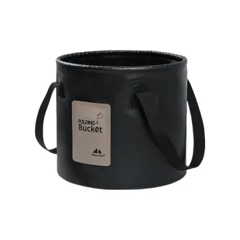 SHINETRIP Outdoor Water Equipment Bucket 10L Camping PVC Polyester Ф240MM*215MM