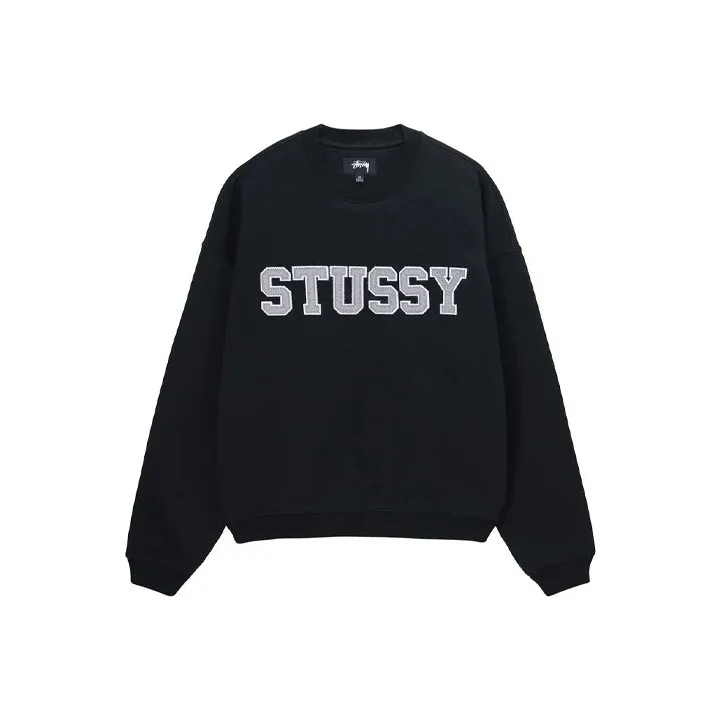 Stussy Relaxed Oversized Crew-0