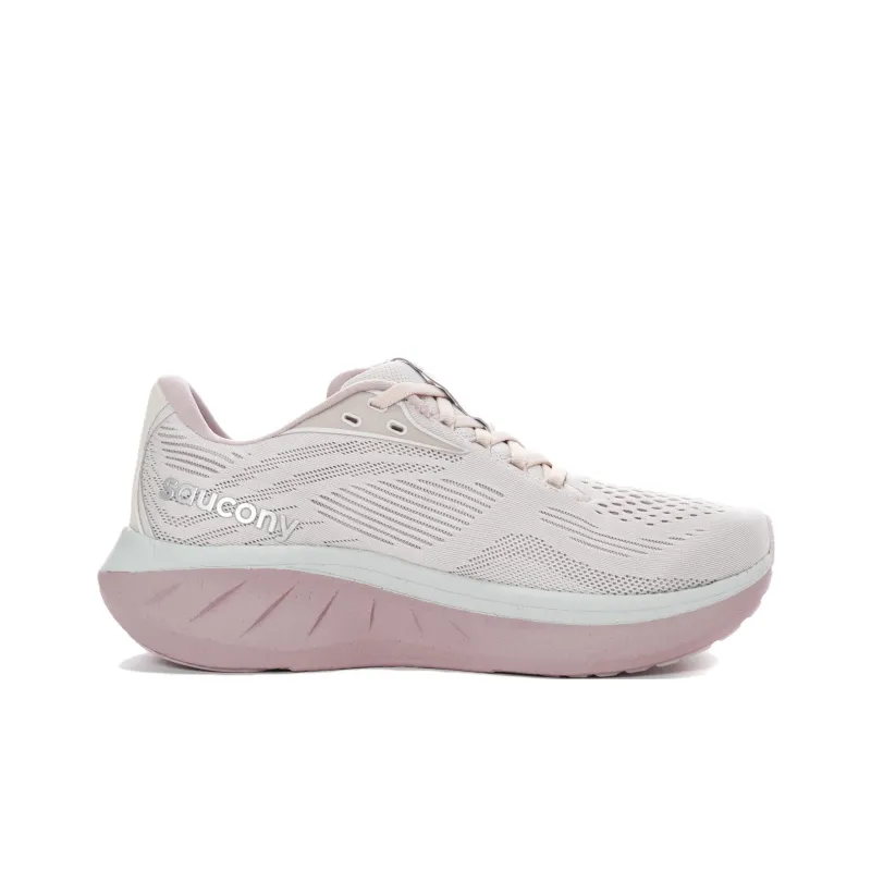 Saucony Anti Slip Wear Resistant Low Top Running Shoes Women's Pink-1