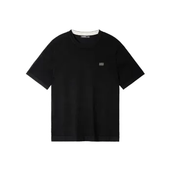 CAISEDI T Shirts Men Black