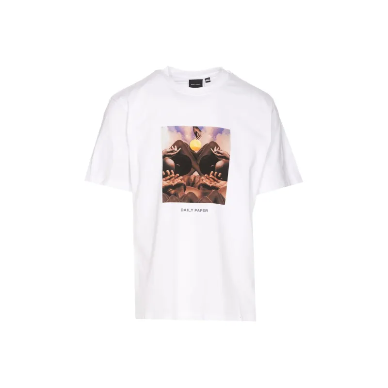 Daily Paper T Shirt Men's White-0