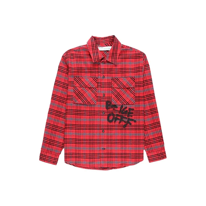OFF WHITE Flannel Shirt-0