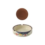 Ashtray-Clear Color+Dark Color Lid