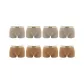 8-Pack (Apricot 4+Khaki 4)