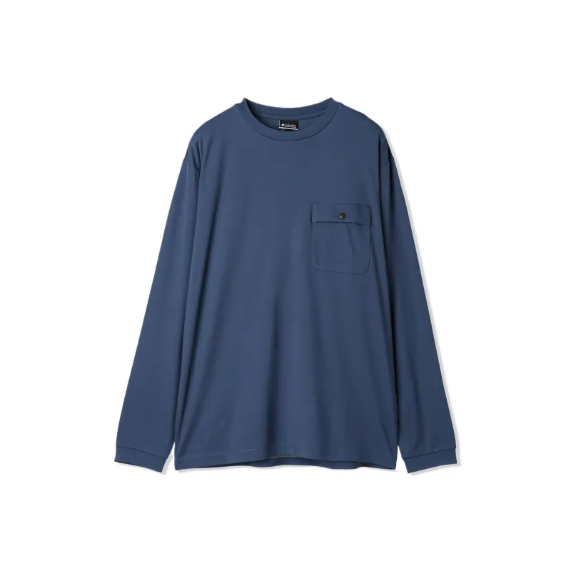 Columbia Drywell Stream T Shirt Men's Marine Blue 478-0