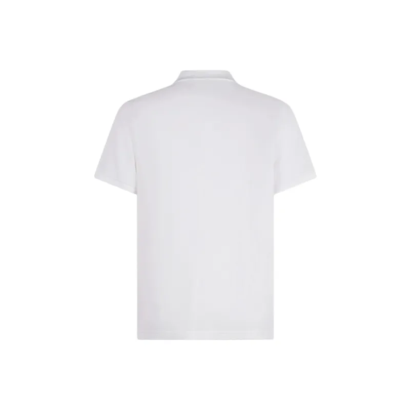 Moose Knuckles Logo Plaque Short Sleeve Polo Shirt-1