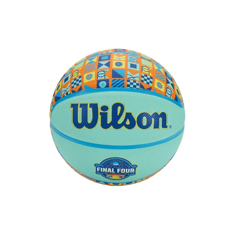 Wilson NCAA Rubber Basketball Lake Blue Size 6 Ball Training Unisex-4