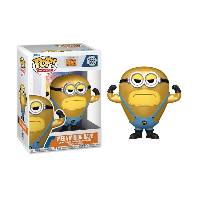 Funko Despicable Me 4 Super Dave Chibi Figures-2