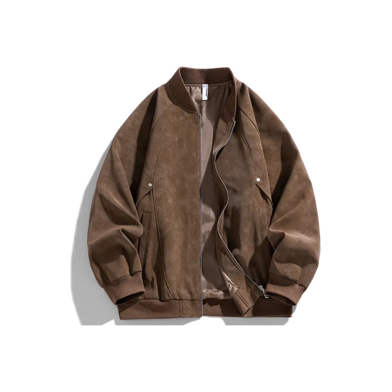 Trendy Versatile Windproof Thermal American Vintage Zip Up Jackets & Coats Unisex-18