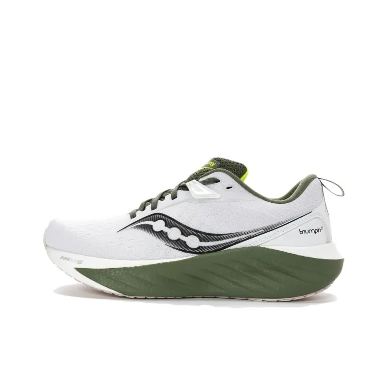 Saucony Triumph 22 White Olivine-0