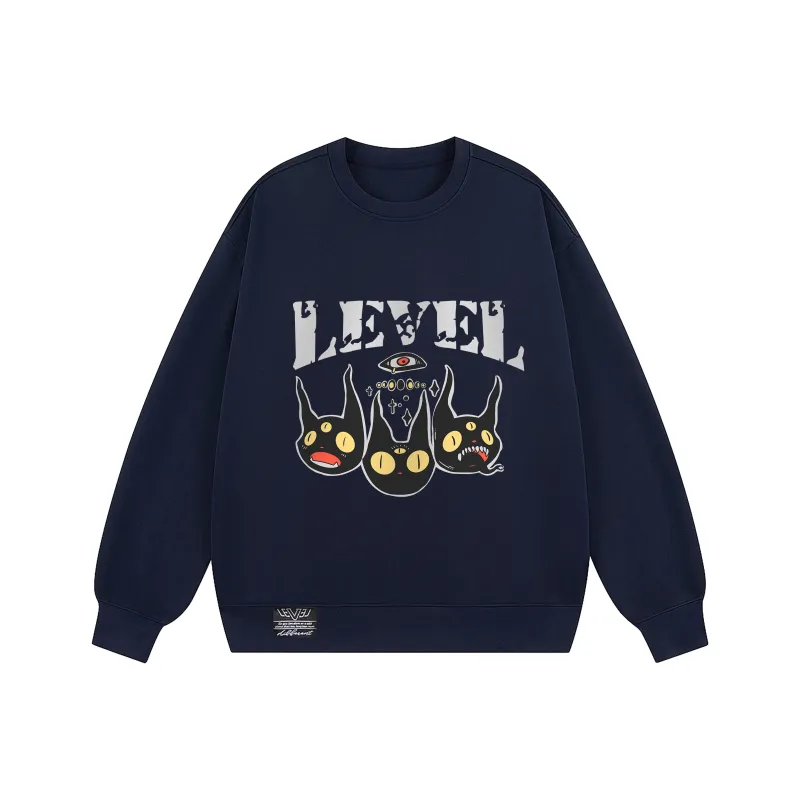 LEVEL RELAX Series Sweatshirt Unisex-19