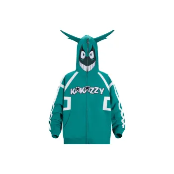 KAKAZZY Sweatshirts Unisex Green