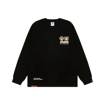 Aape Moonface Patch Long sleeve Tee