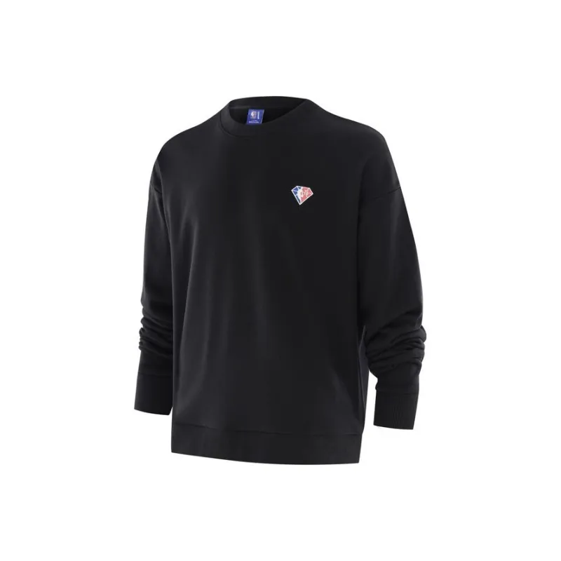 NBA 75th Anniversary Sweatshirts Unisex Black-0