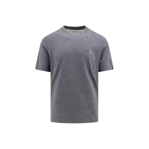 Brunello Cucinelli Casual Shorts Mens Gray