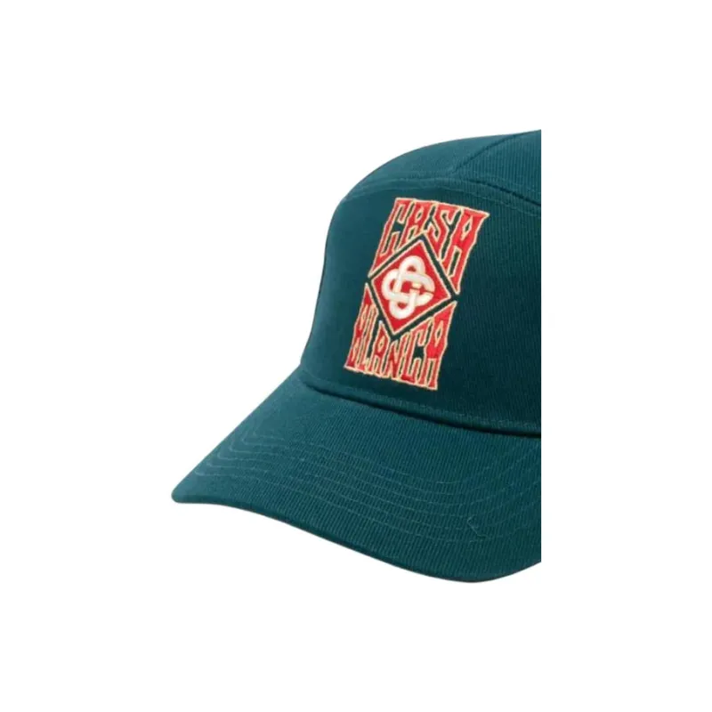 CASABLANCA Gothic logo Cap-2