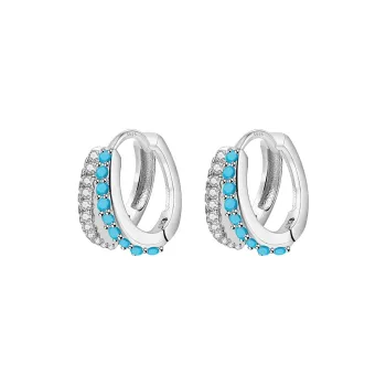 EAR PARTNER 925 Sterling Silver Earrings Women's