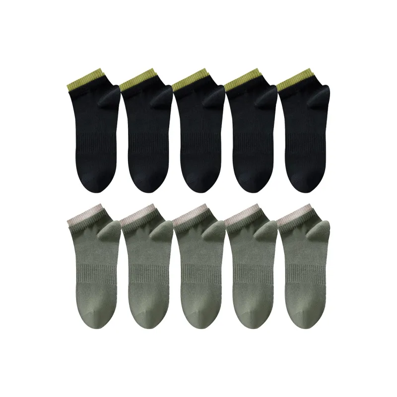 Cotton Gene Ankle Socks Men's Multiple Pairs Combo Set-20