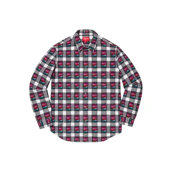 Supreme Rose Buffalo Plaid Shirt