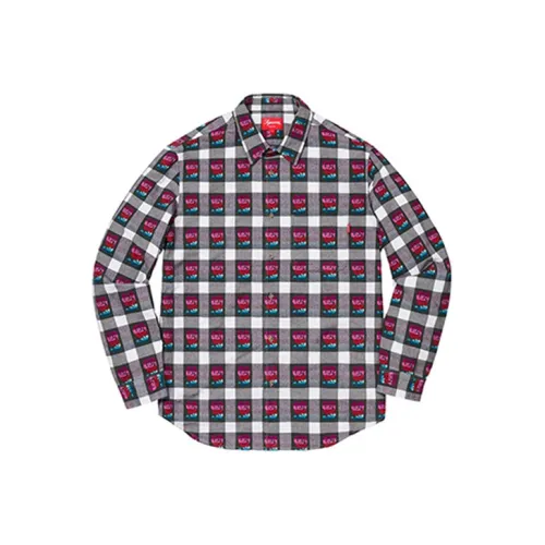 Supreme Rose Buffalo Plaid Shirt