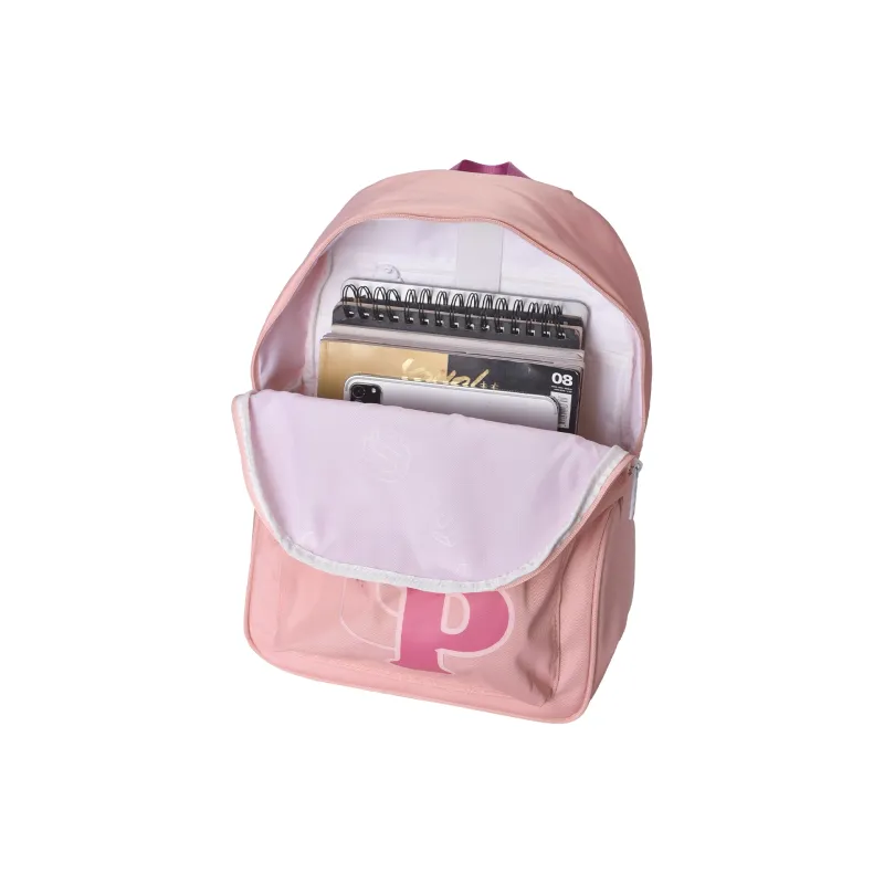 TURN UP Polyester Backpack Unisex Apricot/Pink/Purple-7