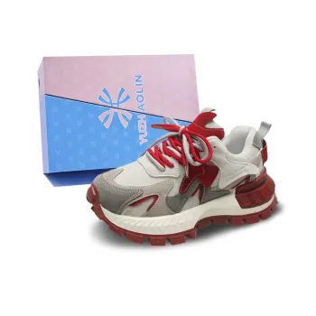 YUZHAOLIN Anti Slip Wear Resistant Low Top Chunky Sneakers Women's
