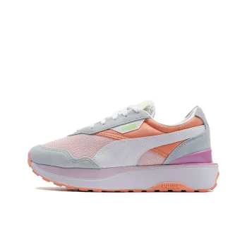 PUMA Cruise Rider Anti Slip Wear Resistant Low Top Casual Shoes Women's Pink