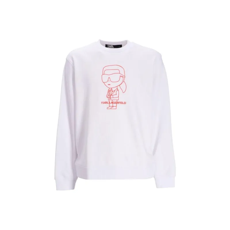 KARL LAGERFELD Sweatshirt Men's White-0