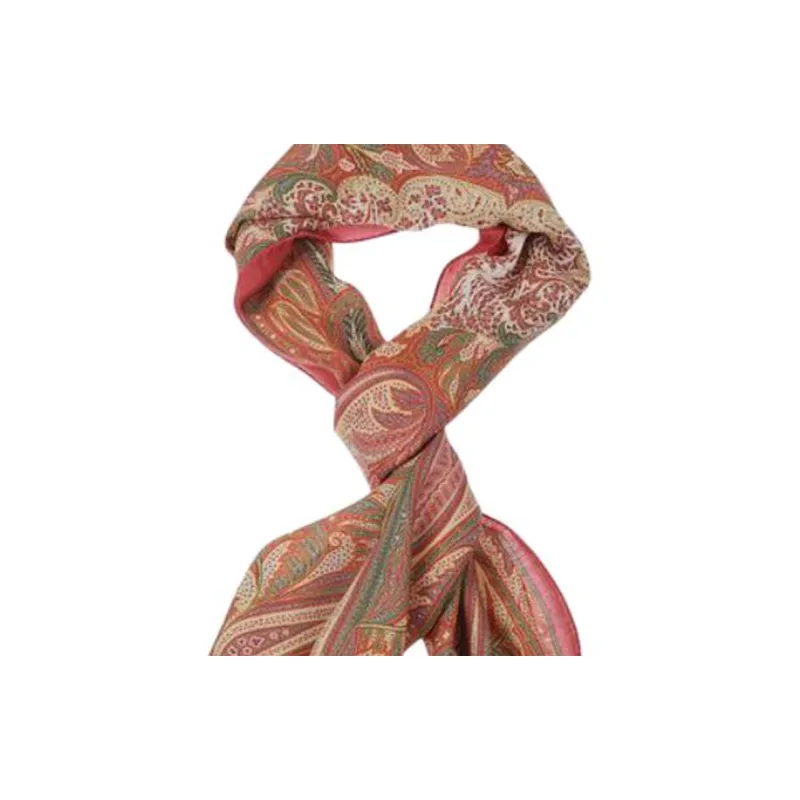 ETRO Fringed Detail Printed Scarf-1
