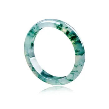 RIXIANGWAN African Emerald Jade Bangles Women's