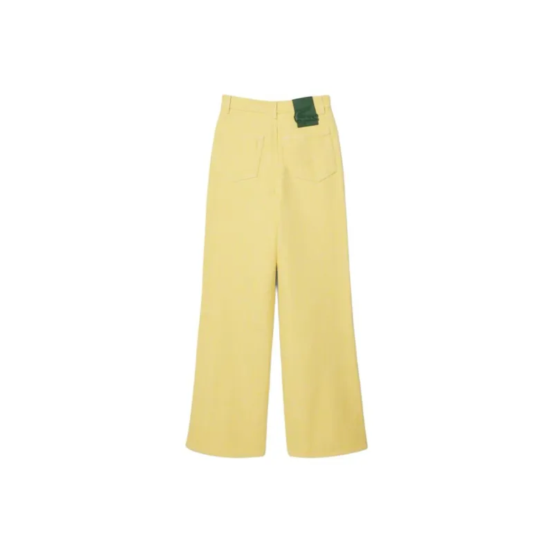 LACOSTE SS25 Jeans Women's Yellow-1