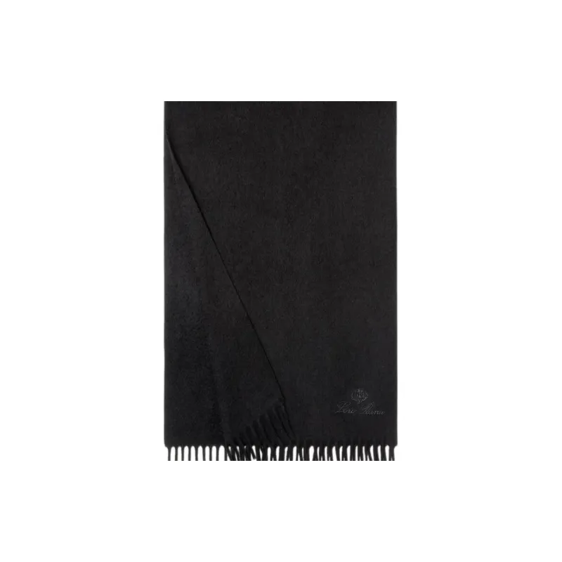 Loro Piana Scarves Unisex Black-1