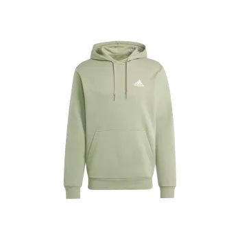 Adidas Essentials Fleece Hoodie Sweatshirt Men's Tent Green