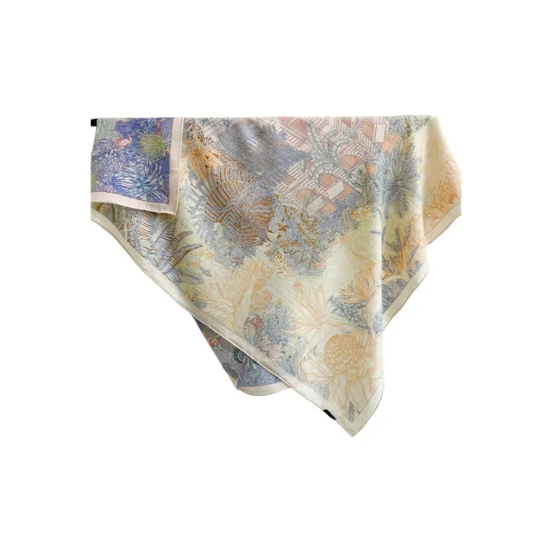 MITHAOL KUSC Silk Scarves Women's-15
