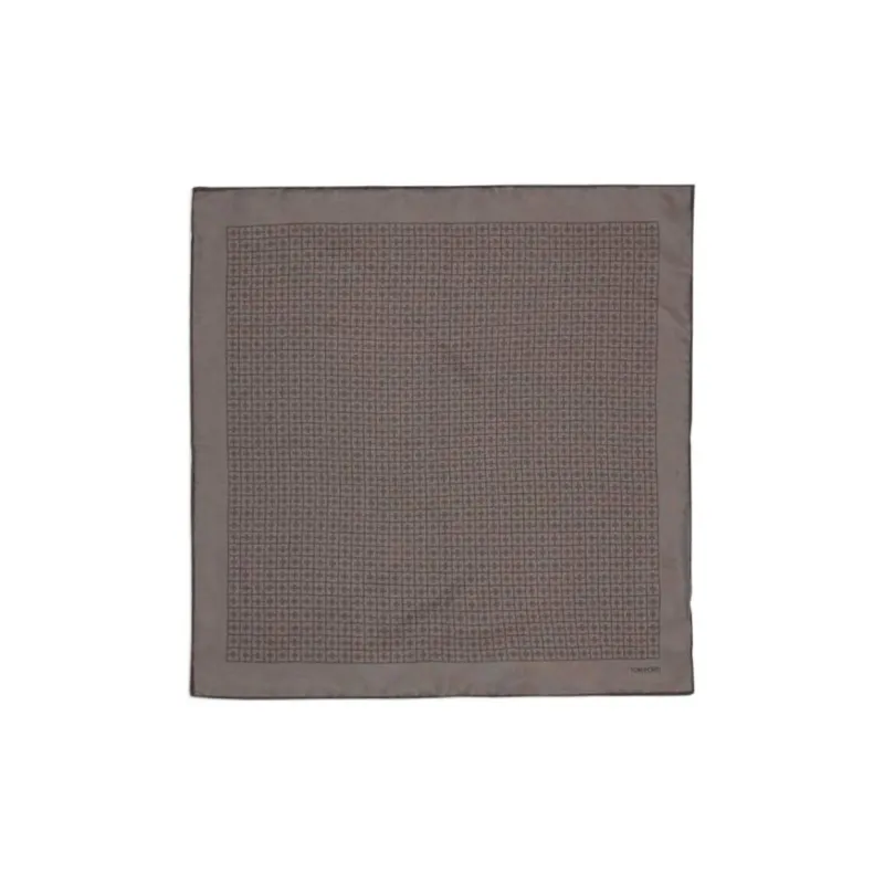 TOM FORD Silk Scarves Men-0