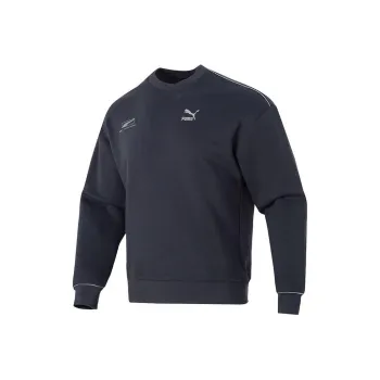 PUMA Sweatshirts Unisex Navy Blue