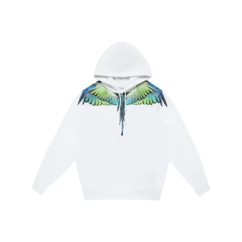 Marcelo Burlon Icon Wings Drawstring Hoodie-0