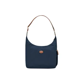 LONGCHAMP Le Pliage Canvas Crescent Moon Shoulder Bag Crossbody Bag Regular Women's Navy