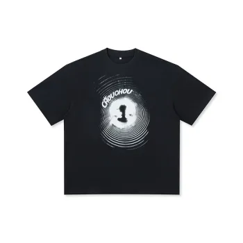 CHOUCHOUS T Shirts Unisex Black