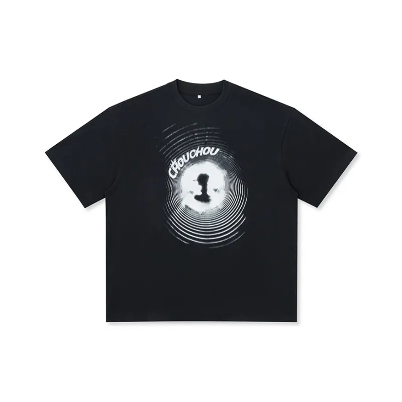 CHOUCHOUS T Shirts Unisex Black-0