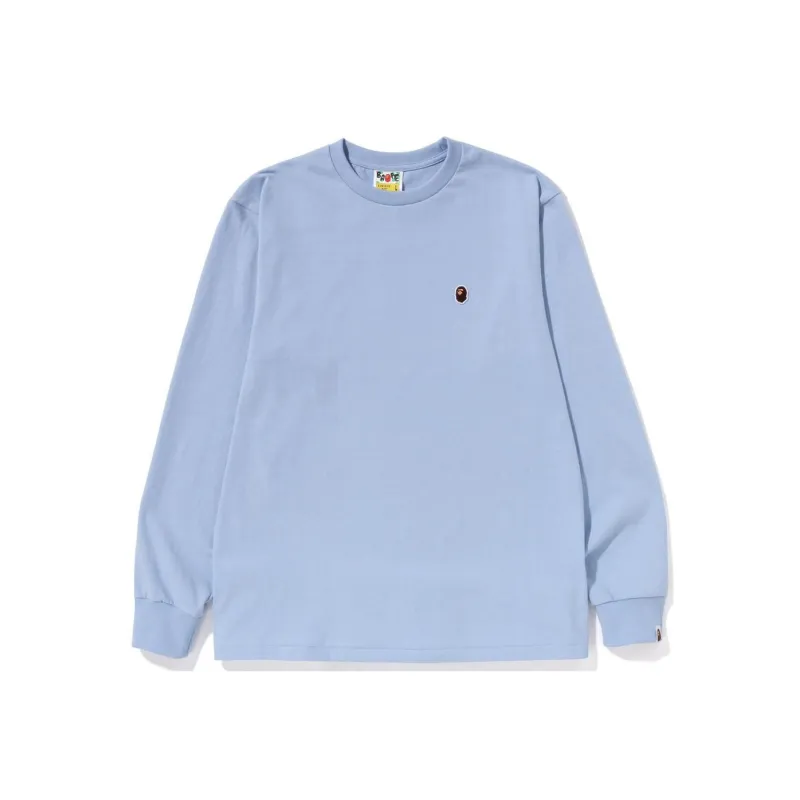 A BATHING APE Head One Point L/S Tee SS23-3