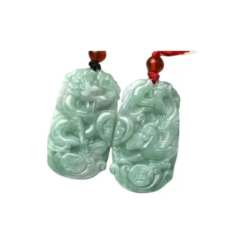 Jade Key Glutinous Jade Jadeite Pendants Unisex