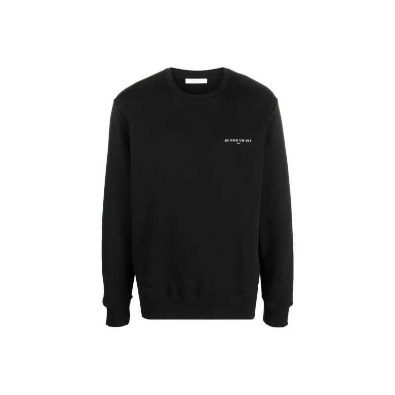 IH NOM UH NIT Mask Printed Long Sleeved Crewneck Sweatshirt-0