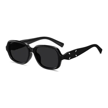 PRETTYALLUSION TR/Memory Plastic Square Sunglasses Unisex