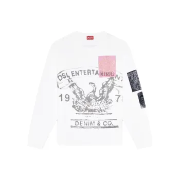 DIESEL T Boxt Ls Q10 Long Sleeved T Shirt